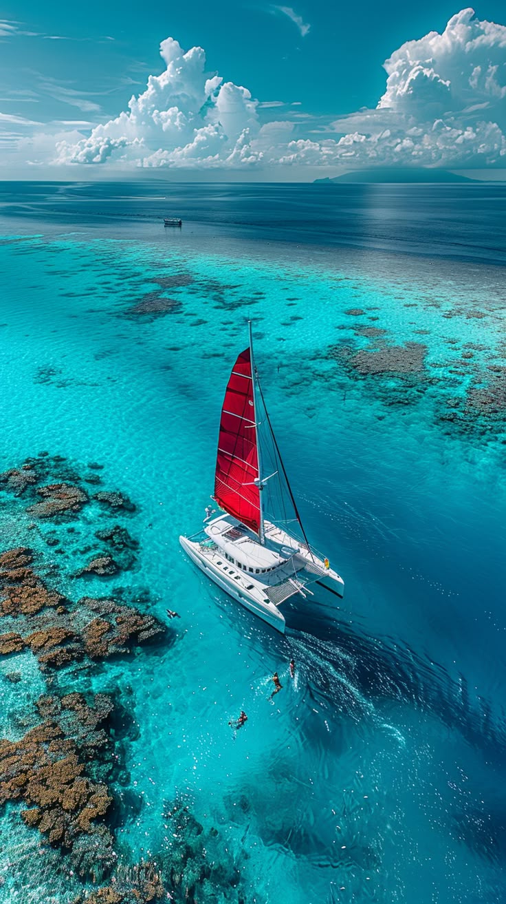 Croisière en catamaran sur les eaux turquoise de l’île Maurice au départ de Grand Baie