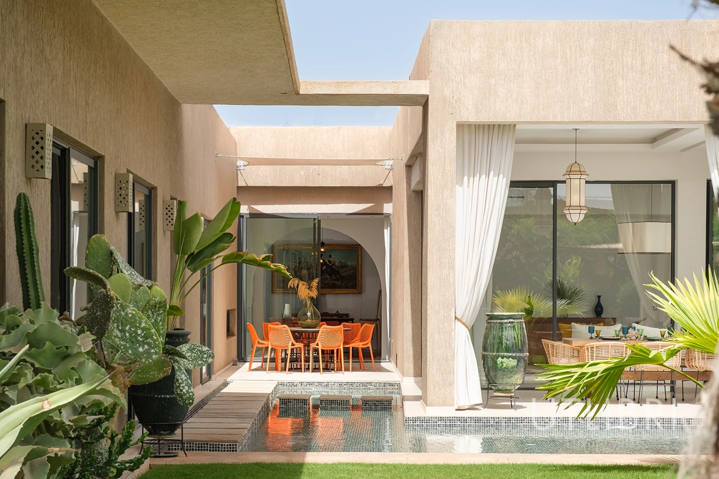 Extraordinary villa, Road to Ourika